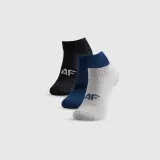 Ponožky krátke (3-pack) chlapčenské - multicolor - Počet kusov: 3 ks · záber 1