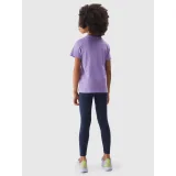 Dievčenské legíny 4F JUNIOR TIGHTS-JWSS24TTIGF130-31S-NAVY · záber 5