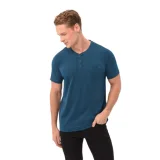 Pánské tričko s krátkým rukávem VOLCANO HUBRIS-603-TURQUOISE · záber 1