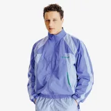 DECATHLON Unisex tepláková bunda Yestalgia fialová L · záber 2