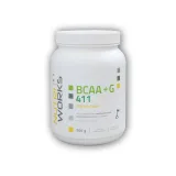 NutriWorks BCAA + Glutamin 4:1:1 500g - Barva: Vícebarevná | Příchuť: Fresh apple · záber 1