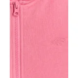 Dievčenská mikina so zipsom 4F JUNIOR SWEATSHIRT F2322-54S-PINK · záber 2