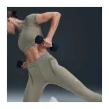 Dámské legíny NIKE PRO W NP DF MR 7 8 TIGHT TT GRX-320-Khaki · záber 5