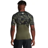 Pánské kompresní tričko s krátkým rukávem UNDER ARMOUR UA HG Armour Prtd SS-GRN · záber 2