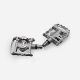 SHIMANO Obojstranné pedále na MTB SHIMANO M324 SPD hliníkové . · záber 1