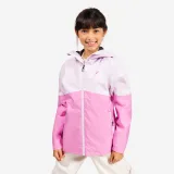 DECATHLON Detská nepremokavá bunda Sailing 100 ružová 7-8 r (123-130 cm) · záber 1