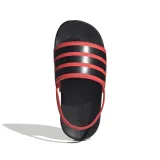 Adidas Adilette Tarram Kids - Velikost: 30 | Barva: Červená · záber 2