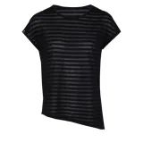 Dámské tričko s krátkým rukávem FUNDANGO Betta-black · záber 1
