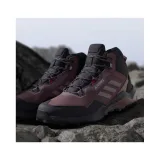 Dámská kotníková turistická obuv ADIDAS Terrex AX4 Mid GTX W burgundy preloved fig aurora black · záber 4