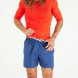 DECATHLON Pánske tričko 100 s UV ochranou a krátkymi rukávmi červené XS · záber 2