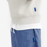 DECATHLON Pánska oversize mikina s okrúhlym výstrihom, béžová S · záber 1