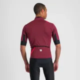 Pánská cyklistická bunda SPORTFUL Fiandre light no rain jacket short sleeve, red wine · záber 3