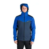 Pánská turistická softshellová bunda NORTHFINDER AURELIAN-282blueblack · záber 3