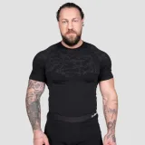 Безшевна тениска Static Black - GymBeam - Размер: M | Тегло: 0,19299 g | Опаковка: 73 · záber 1