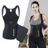 Fitness korzet inSPORTline Corbeam - Veľkosť: M | Farba: Čierna · záber 1