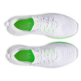 Pánská běžecká obuv UNDER ARMOUR UA Velociti 4 white white hyper green · záber 4
