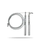 Въже за скачане Metal Jumping Rope Silver - GymBeam · záber 1