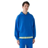 Pánská mikina s kapucí 4F SWEATSHIRT-WAW24TSWSM1311-36S-COBALT · záber 1