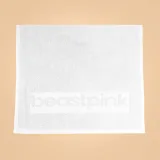 BeastPink Sportovní ručník Mini White · záber 2