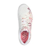 Dámská rekreační obuv SKECHERS Uno Spread The Love W white multi pink · záber 3