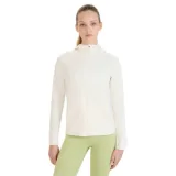 Dámská tréninková mikina se zipem 4F SWEATSHIRT FNK F467-11S-OFF WHITE · záber 1