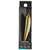 CAPERLAN Wobler Stickbait WXM STK 100 F zelený chrbát bez · záber 2