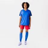 KIPSTA Futbalové šortky Essentiel Club červené M · záber 2