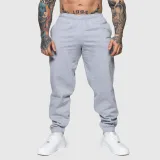 Oversized tepláky Iron Aesthetics Relaxed, sivé · záber 4