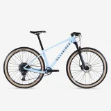 ROCKRIDER Horský bicykel XC Race 740 karbónový rám modrý XL (185-200 cm) · záber 1