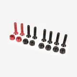 DECATHLON Súprava skrutiek pre skateboard SW500 s hlavičkou s dvojitou potlačou 25 mm · záber 1