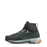 Dámská kotníková turistická celokožená obuv TECNICA Sulfur MID GTX Ws, navy grey light blue · záber 3