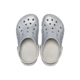Dívčí kroksy (rekreační obuv) CROCS Baya Glitter Clog T silver · záber 4