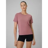 Dámské tréninkové tričko s krátkým rukávem 4F TSHIRT FNK F1847-65S-PALE CORAL · záber 2