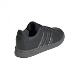 Juniorská rekreační obuv ADIDAS Grand Court Camouflage carbon grey four core black · záber 5