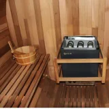 inSPORTline Viduor 400 s elektrickými 6 kW kachlami · záber 4