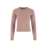 Dámské tréninkové tričko s dlouhým rukávem CRAFT T-Shirt Hypervent Tight Longsleeve - Velikost: M | Barva: fialová · záber 1