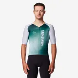 VAN RYSEL Pánsky dres RCR-F na cestnú cyklistiku krátky rukáv zelený 2XL · záber 1