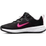 Dívčí sportovní obuv (tréninková) NIKE Revolution 6 PSV black pink foam hyper pink · záber 2