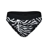 Dámské plavky spodní díl FUNDANGO Sahara Mid Waist Full Bottoms-903-black injun · záber 5
