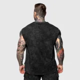 Tielko Iron Aesthetics Muscle Tee, washed black · záber 2