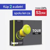 INESIS Golfové loptičky Tour 900 - 12 ks žlté bez · záber 1