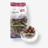 CAPERLAN Boilies na lov kapra Wellmix Instant 20 mm/1 kg Spicy Tuna bez · záber 1