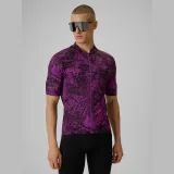 Pánský cyklistický dres - fialový · záber 1