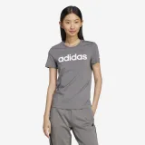 ADIDAS Dámske tričko Adidas – tmavosivá s logom S · záber 1