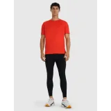 Pánské běžecké zateplené legíny 4F TIGHTS FNK M356-WAW25TFTIM356-20S-DEEP BLACK · záber 3