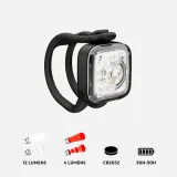 DECATHLON Predné/zadné svetlo SL110 na batérie čierne bez · záber 2