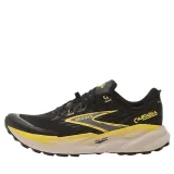Pánska bežecká trailová obuv BROOKS Cascadia 19 M black yellow chateau · záber 3