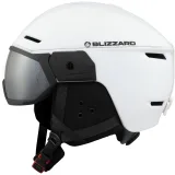 Dámská lyžařská helma se štítem BLIZZARD (II. Quality) W2W Edge Visor ski helmet, white · záber 2