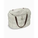 Dámska taška cez rameno NIKE Puffle Tote Bag 2.0 light bone mink brown sail · záber 4
