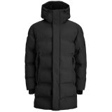 JACK AND JONES Jack & Jones Fushion Long Puffer Jacket Black - Veľkosť: L · záber 1
